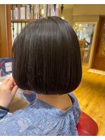 ヘアサロン アティリー(Hair Salon Attirer)&nbsp;西梅田/ボブ/グレーベージュ/白髪ぼかし/ハイライト/ベージュ