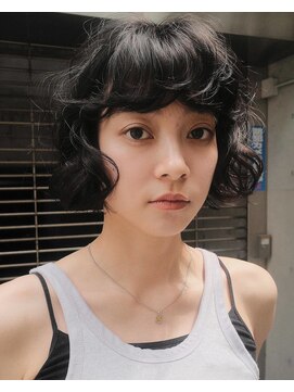 ナヌーク シブヤ(nanuk shibuya) ゆるふわパーマ/くせ毛風パーマ/レイヤーカットパーマ