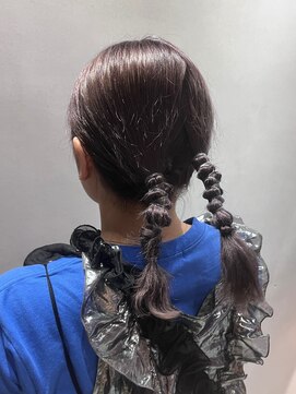 ニコ(NICO) シンプルツインアレンジ☆彡09.14デザインカラー