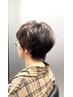 【脊戸智志指名限定】カット+ふんわりパーマ¥17600