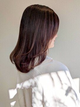 ミロアヴィタ 平尾(miroa vita) アッシュブラウン髪質改善 艶髪 顔周りカット 透明感カラー