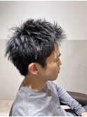 メンズカット/スパイキーショート