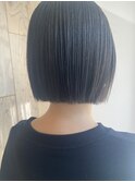 切りっぱなしボブ