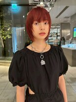 アフィナー 新宿(Afinar)&nbsp;ブリーチハイライト髪質改善ダブルカラーレイヤーカット/新宿駅