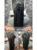 ＃ヘアセット＃結婚式＃ヘアメイク＃二次会＃ライブ＃推し活