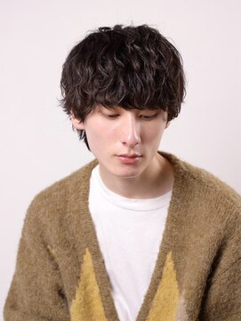 men's salon es. 新宿 メンズカット/メンズパーマ/メンズヘア【メンズサロン エス】 ニュアンスパーマ/波巻きツイストスパイラル[新宿/メンズ/men's]