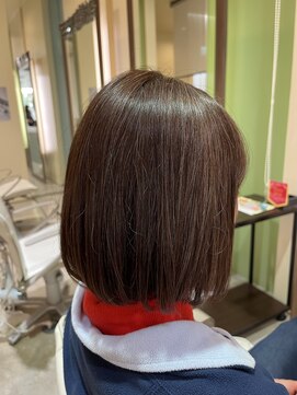 ブランシェ 高蔵寺店(BRANCHE) ◆髪質改善カラー◆ボブ×ベージュカラー【北川】