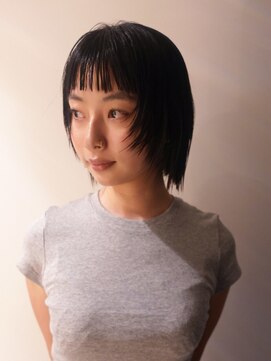 Folklore【フォークロア】翠町支店　《髪質改善サロン》 レイヤーボブ／オン眉