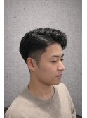ニュアンスセンターパート×ローフェードで魅せる
