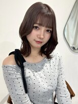 アモレット 天文館店(amoretto) くびれヘア 韓国ヘア 20代 レイヤーカット 透明感カラー