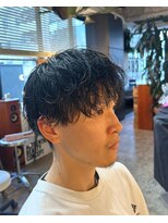 ビハインドザカーテン(BEHIND THE CURTAIN)&nbsp;【スタイリングを楽に】伸びたパーマをメンテナンスカット