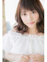 エヌアンドエーコンティ(N&A CONTi)&nbsp;フレンチガーリー×鎖骨ミディアム×カールスタイル