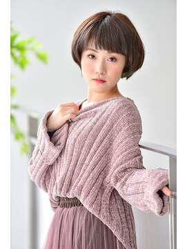 イメージア 新百合エスト店(IMAGE A) ジオメトリックボブ＠30代40代50代60代