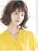 柔らかさたっぷりのシフォンボブ