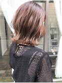 【KAYLEE☆STYLE】インナーカラーオレンジ