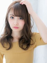 ローレン(LOREN)&nbsp;＊LOREN＊イルミナカラー透明感ブルージュ小顔無造作カール