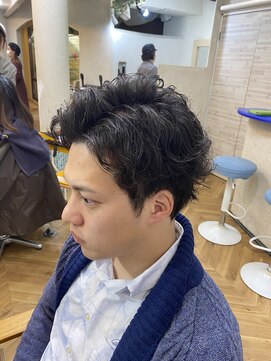 サフィー 京都 四条烏丸(Saffy) ショート×Sカールパーマ