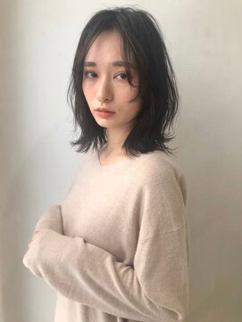 シェノン 西梅田(CHAINON) 前髪/グレーベージュ/アッシュカラー/黒髪/暗髪/レイヤーカット