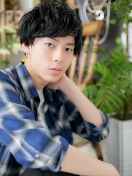 カバーヘア ブリス 上尾西口店(COVER HAIR bliss) グレーアッシュストリート小顔韓国マッシュm1上尾20代30代40代