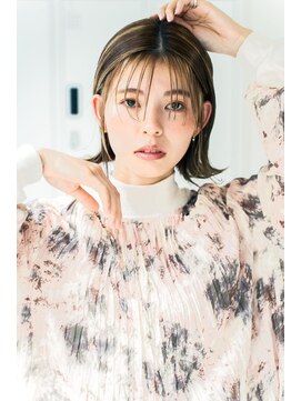 シェル 吉祥寺(shell) 外ハネボブ20代30代40代白髪ぼかしハイライト