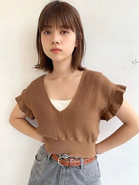 シエルバイアフロート(ciel by afloat) 〇ナチュラル ゆるレイヤーボブ