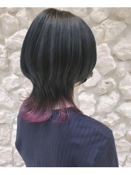 モアナバイヘッドライト 曽根店(Moana by HEADLIGHT) Moana#インナーカラー#ウルフカット#マッシュ