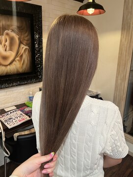 ボアップ 新居浜店(boappu) ＃ミルクティーブラウン #ミルクティーベージュ ＃ケアブリーチ