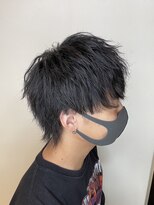 フォルテ 草薙店 【カットで横顔が決まる】ウェーブマッシュウルフ