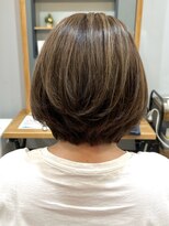 グラッシー センター北店(GLASSI)&nbsp;【脱白髪染めハイライト】白髪ぼかし★オリーブ★ペールベージュ