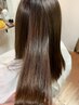 《圧倒的な艶髪へ》乾かすだけでまとまる髪質改善トリートメント￥13200