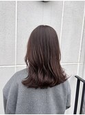 ブラウンカラー/ミディアムヘア[表参道/ブリーチ/ハイライト]Mai