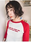 朝のセットを楽ちんに、お洒落度増し増し"ボブパーマ"【HALU】