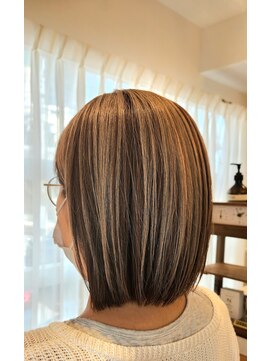 グリッター 泉中央店(GRITTERs) アンブレラカラー＆ボブ　　GRITTERs松岡