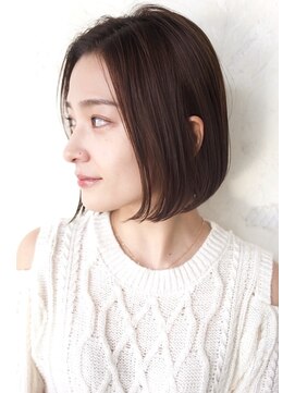 グランアージュ 船橋南口店(grandage) ぷつっとストレートボブ/ミニボブ/ナチュラルブラウン[船橋]