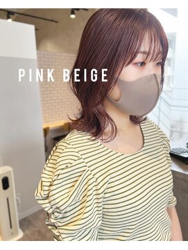 バリー(VALLEY) 【VALLEY hair care&spa】透明感のあるピンクカラー