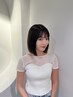 【人気No.2】カット＋透明感カラー￥12870→￥11500