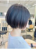 絶壁解消/大人可愛い/ひし形/小顔/30代40代◎ショートボブN 