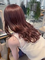 ロマリア(Lomalia) 【Lomalia表参道】レッドブラウン/レイヤーロングシアーカラー