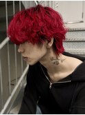 マッシュウルフ×レッドカラー