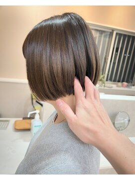 アスラン(ASLAN) 【aslan】ミニボブ/ミニマルボブ/暗髪ボブ