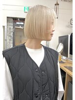 エイルミヤザキ(Ail Miyazaki)&nbsp;ミニボブブロンドヘア