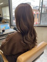 アジールヘア 東上野店(agir hair)&nbsp;20代30代大人かわいいモカベージュナチュラルカラー【上野】