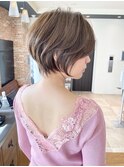30代/40代/50代/絶壁解消/白髪ぼかし/大人小顔ショート【井川】