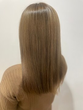 ヴァンカウンシル 清須店(VANCOUNCIL) 上品で華やかなブロンド/ベージュカラー 髪質改善トリートメント