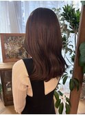 ピンクブラウン×サミートリートメント