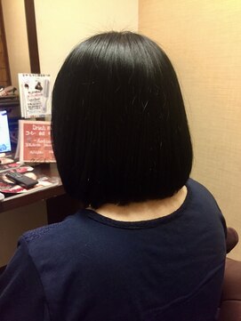 睡蓮 平井店 5歳若返る、しっとりやわらかケアストレート[髪質改善/縮毛矯正]