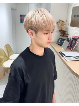 メンズペレ 渋谷(MEN'S PELE) ニュアンスパーマ/韓国マッシュ/スパイキーショート/渋谷