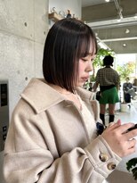 ウーフ(U-fu)&nbsp;ぱつっとボブ/髪質改善/ボブ/切りっぱなしボブ