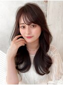 【福岡初出店☆AFLOAT 福岡】小顔前髪ありくびれレイヤーカット