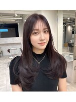 ハオ(hao)&nbsp;【hao渋谷縮毛矯正で叶える美しいレイヤースタイル×グレージュ